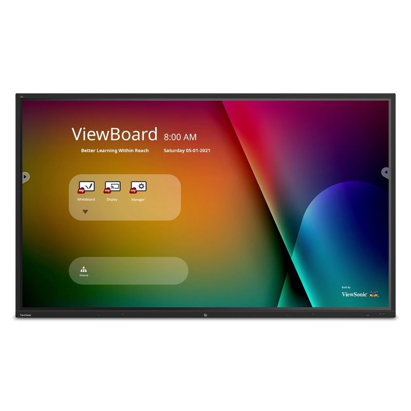 98 inch ViewBoard 4K Ultra HD Interactive Flat Panel,3840 x 2160 resolution.
