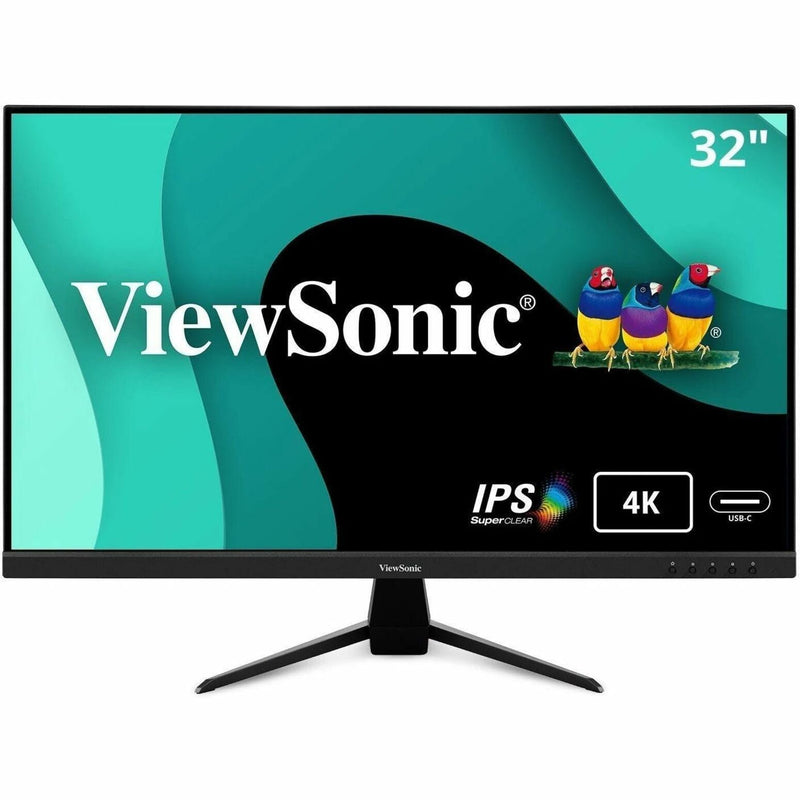 Experience Stunning Clarity with ViewSonic 32in 4K UHD IPS Monitor for Professional and Creative Use