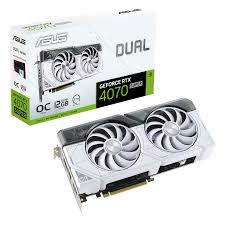 Asus NVIDIA GeForce RTX 4070 SUPER Graphic Card - Unleash Next-Gen Gaming.DUALRTX4070SO12GWHITE