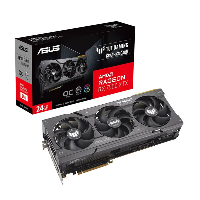 Boostez votre expérience gaming avec la carte graphique ASUS TUF Radeon RX 7900 XTX 24GB GDDR6.TUF-RX7900XTX-O24G-GAMING