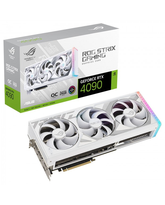 Asus ROG GeForce RTX 4090: Ultimate Power for Gamers and Creators.ROG-STRIX-RTX4090-O24G-WHITE