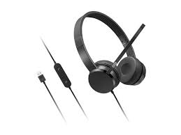 Unleash Your Sound Experience with the Lenovo USB-A Wired Stereo On-Ear Headset