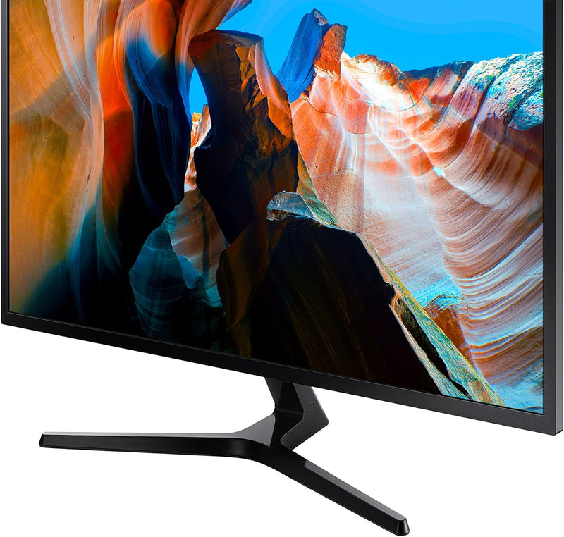 Samsung 32in Flat UHD 16:9 Dark Blue Grey Monitor with 4ms GTG and 60Hz – Precision &amp; Performance by Samsung