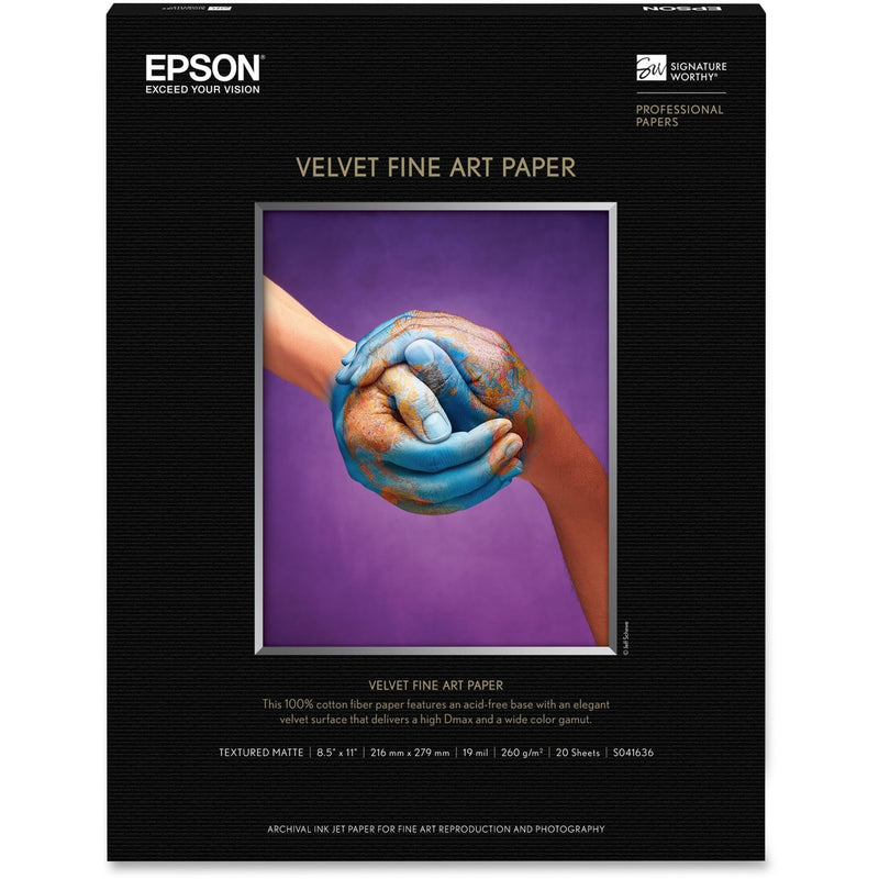Epson Enhanced Matte Bright White Cotton Art Paper – Elevate Your Prints to Museum-Quality Masterpieces