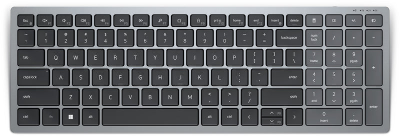 Dell Compact Multi-Device Wireless Keyboard KB740 Canada Multilingual – Perfect for Hybrid Work by Dell