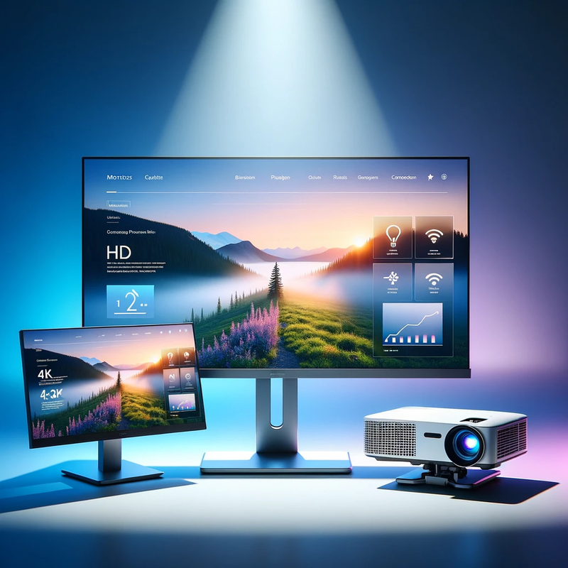 Monitors & Projectors