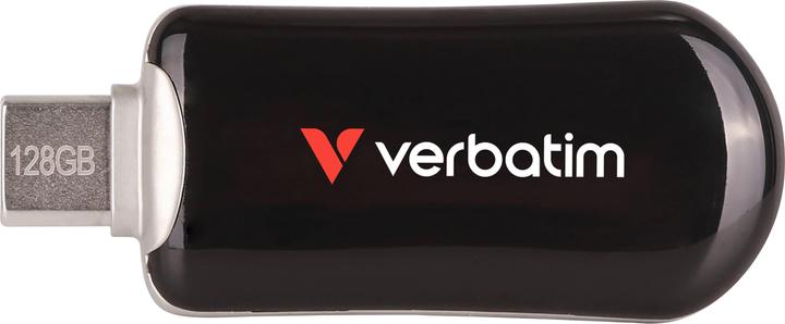 Clé USB-C VERBATIM PLECTRA 128 Go - NOIRE