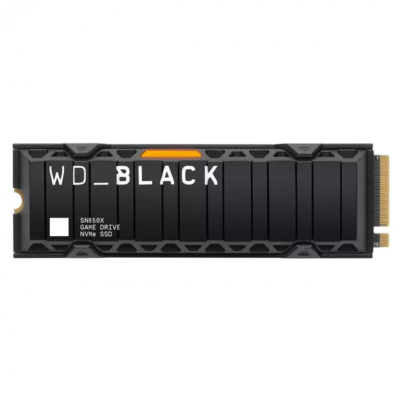 WD BLACK SN850X NVME SSD GAMING STORAGE WITH HEATSINK 2TB