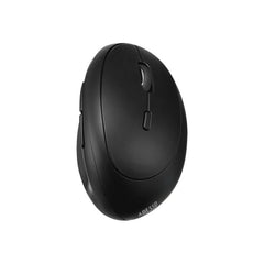 Mini souris sans fil RF 2,4 GHz avec conception ergonomique verticale, interrupteur marche/arrêt, réglage