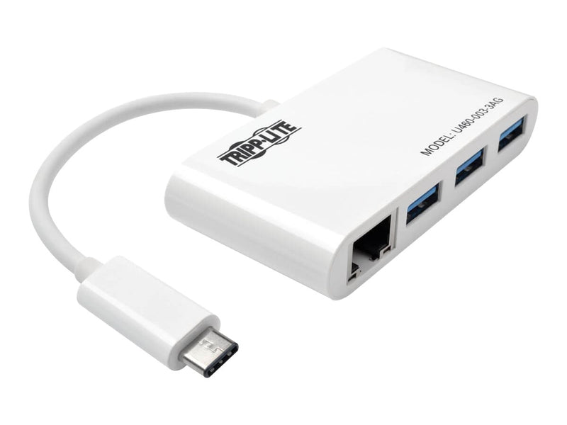 Tripp Lite by Eaton U460-003-3AG-C USB 3.1 Gen 1 USB-C Portable Hub/Adapter
