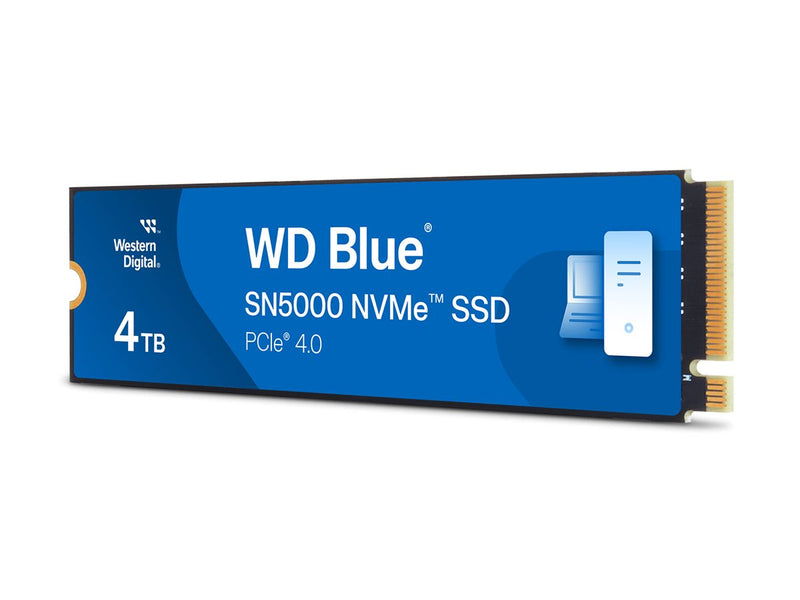 WD Blue SN5000 WDS400T4B0E-00BKY0 Solid State Drive - M.2 2280 Internal - PCI Express NVMe (PCI Express NVMe 4.0 x4)