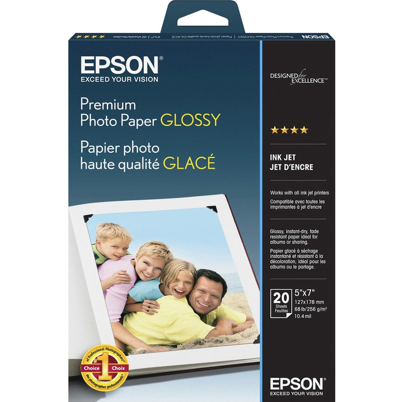 Paper - glossy photo paper - 127 x 179 mm - 20 pcs.