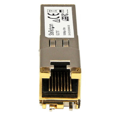 Module SFP compatible StarTech.com Extreme Networks 10050 - 1000BASE-T - Émetteur-récepteur SFP Gigabit Ethernet 1GE vers RJ45 Cat6/Cat5e - 100 m