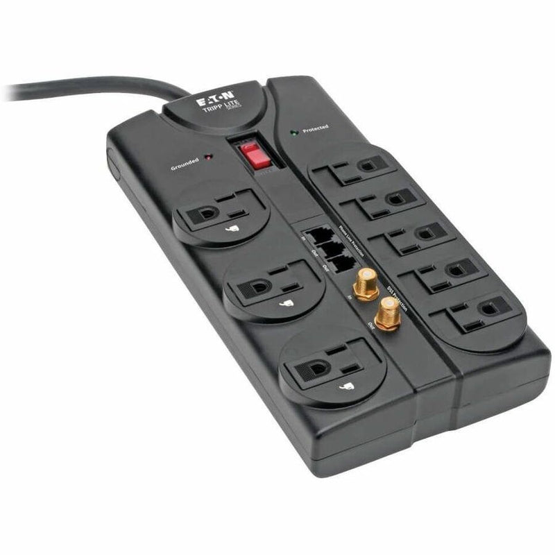 Tripp Lite ProtectIT TLP808TELTV 8 Outlets 120V Surge Suppressor