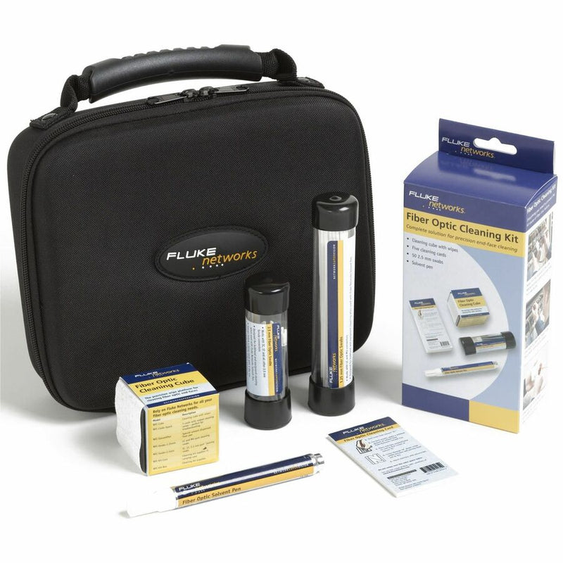 Fluke Networks Fiber Optic Cleaning Kit