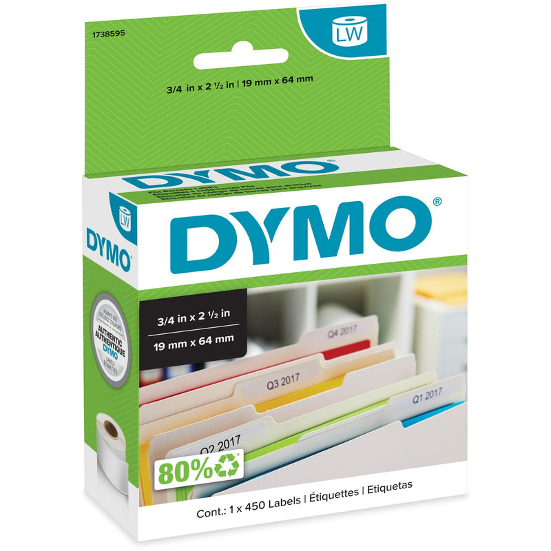 Étiquettes de gestion de documents Dymo File