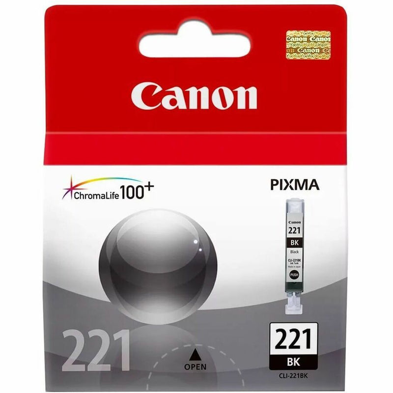 Canon CLI-221 Black Ink Tank for use in PIXMA iP3600 iP4600 iP4700 MP560 MP620 M