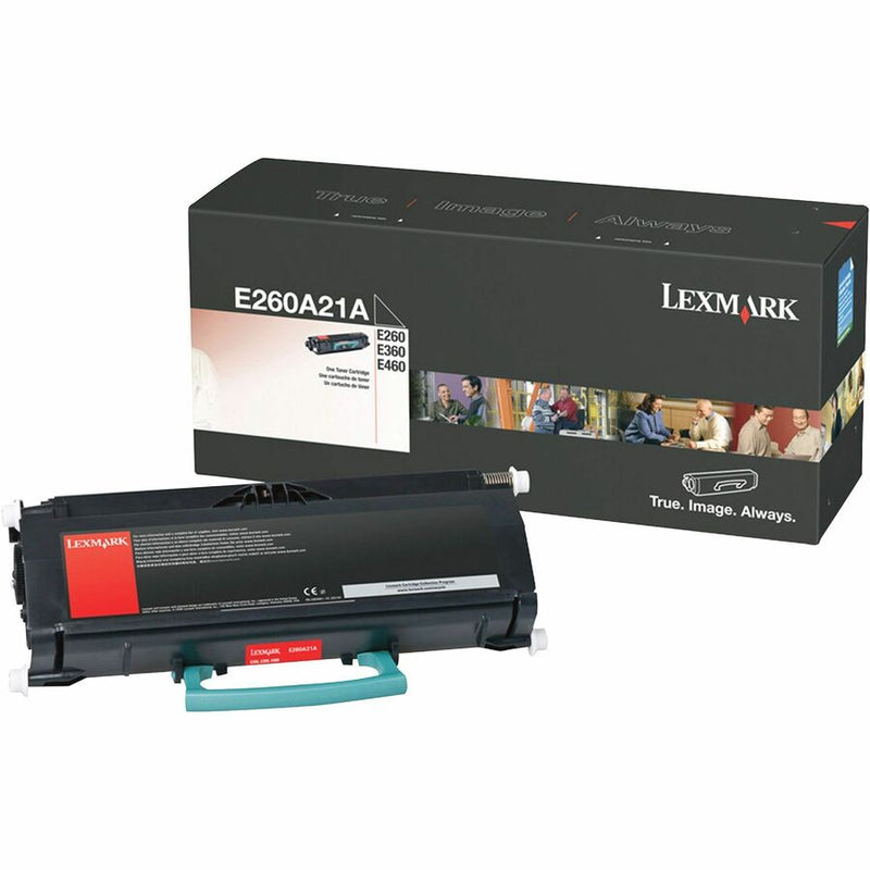 Lexmark E260A21A Toner Cartridge For use in E260,360,460,462 Estimated yield 3.5