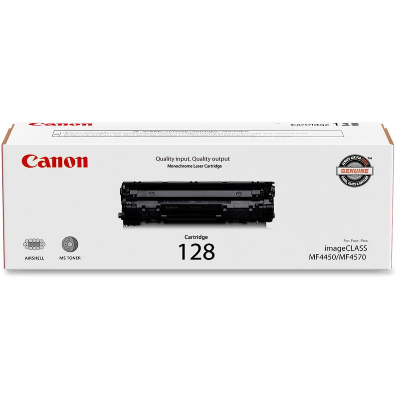 Canon Cartridge 128 Black Toner Cartridge for use in Faxphine L100 L190 imageCLA