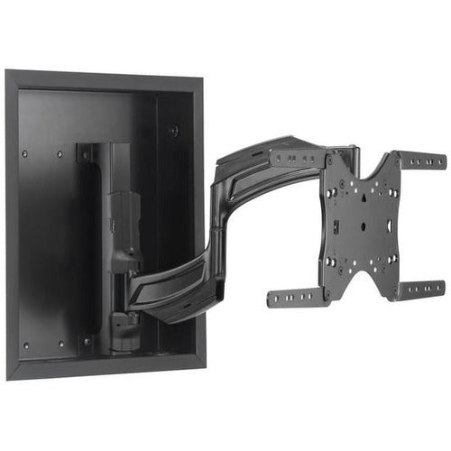Chief Thinstall Medium 18 Inch Extension Monitor Arm Wall Mount - For 32-55 Inch TVs - Single Monitor Mount - Black