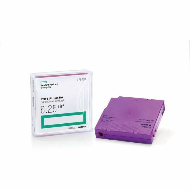 HPE LTO-6 6.25TB Ultrium RW Cartridge