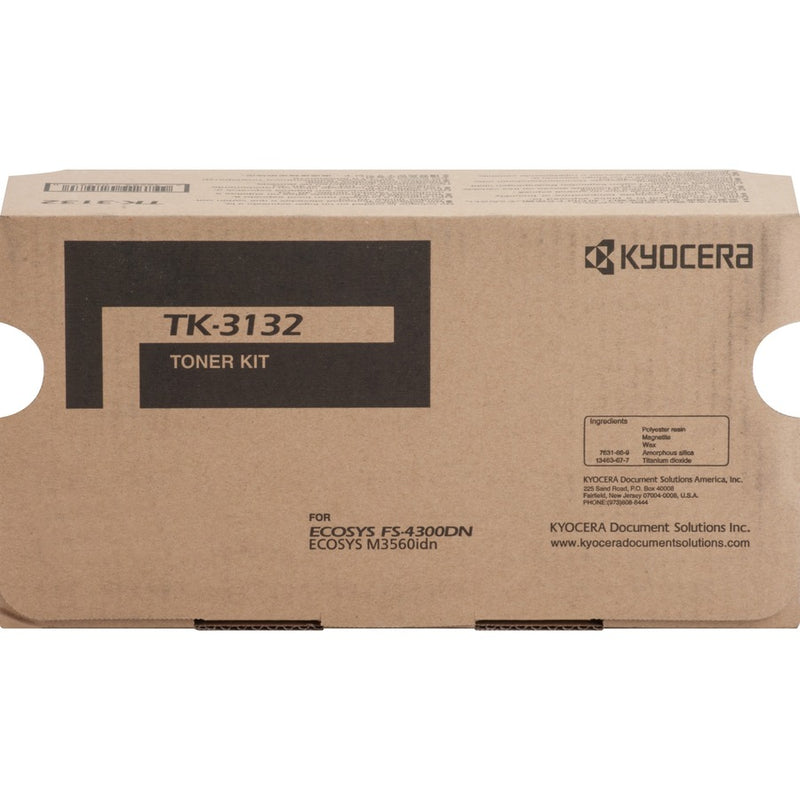 KYOCERA TK-3132 BLACK TONER CARTRIDGE 1T02LV0US0 FOR USE IN ECOSYS M3560IDN FS43