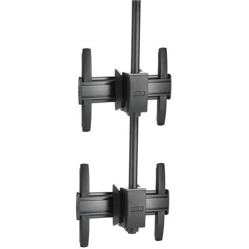 Chief Fusion Medium TV Ceiling Mount - For 32-65 Inch TVs - Single Monitor VESA Mount - Black