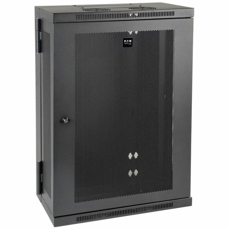 Tripp Lite series SmartRack Slim 18U Swinging Wall-Mount Rack Enclosure Cabinet