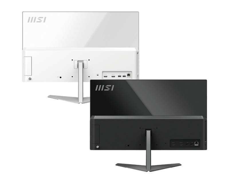 MSI Modern AM241 AIO Desktop, 23.8IN FHD IPS-Grade LED, Intel Pentium G7505, 4GB Memory, 128GB SSD, WiFi 5, BT 5.1, White, Windows 10 PRO (11M-207US)