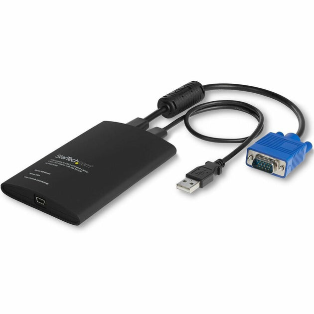 The USB crash cart adapter gives you control of a headless system, tur ...