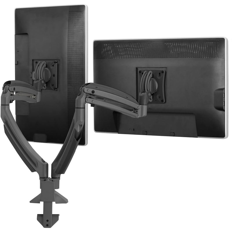 Chief Kontour K1D Dynamic Dual Monitor Arm Desk Mount - Adjustable Arm - For 10-32 Inch Monitors - Black
