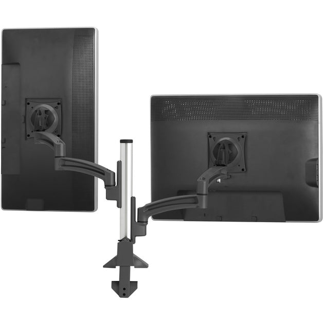 Computer Display Column Chief Kontour Articulating Column Dual Desk Mount Monitor Arm - For Di ...