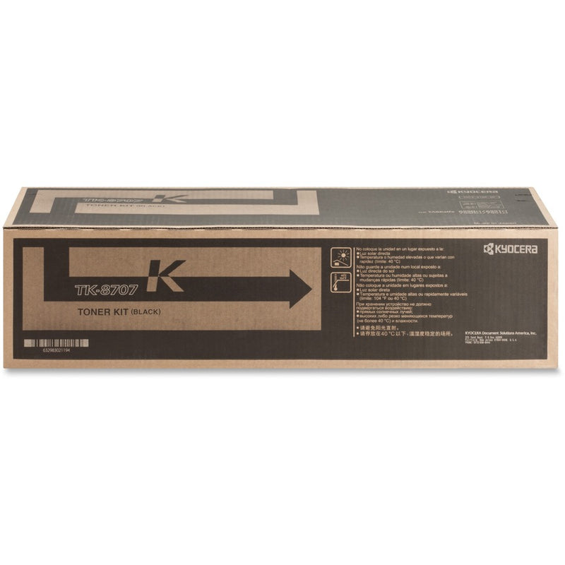 Kyocera Original Laser Toner Cartridge - Black - 1 Each