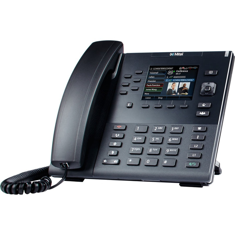 Mitel 6867 IP Phone - Desktop, Wall Mountable