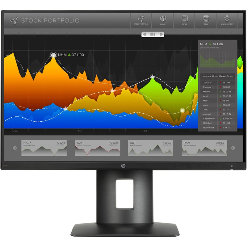 HP Business Z24nf Full HD LCD Monitor - 16:9 - Black