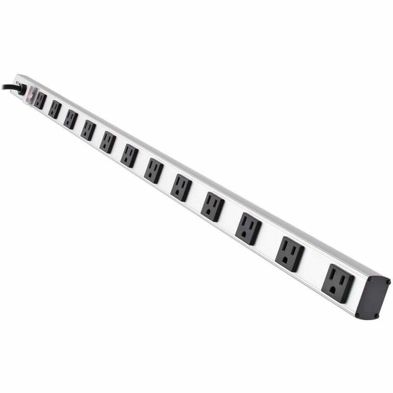 Tripp Lite series 12 Right-Angle Outlet Vertical Power Strip, 120V, 15A, 15-ft. Cord, 5-15P, 36 in