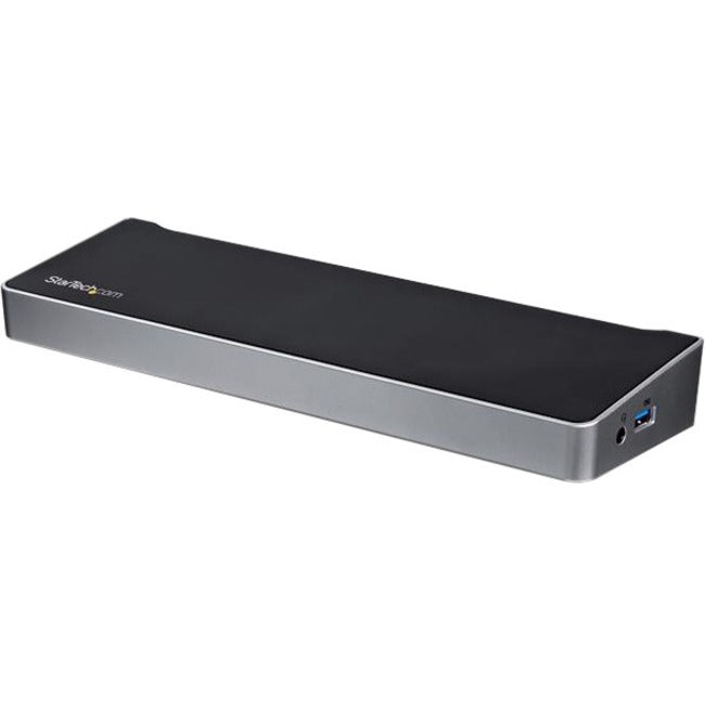 StarTech.com Triple Monitor USB 3.0 Docking Station for Laptops - Mac & Windows - USB Fast Charge Port - Up to 4K - USB3DOCKH2DP