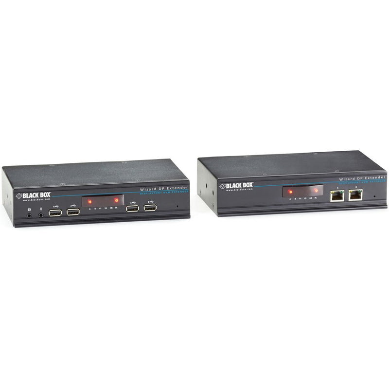 KVM Extender - Single- or Dual-Head, DisplayPort, USB 2.0, Single-Access, CATx,