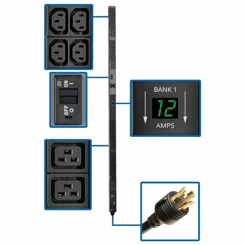 Tripp Lite series Metered PDUMV30HV2 48-Outlet PDU