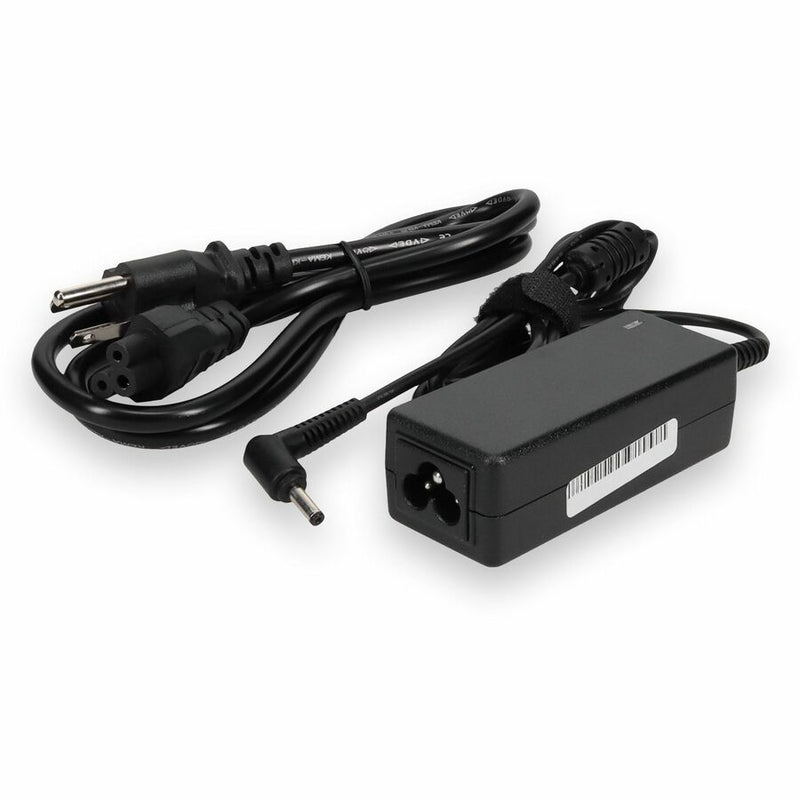 AddOn ASUS 0A001-0033010 Compatible 33W 19V at 1.75A Black 4.0 mm x 1.3 mm Laptop Power Adapter and Cable