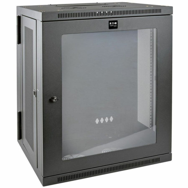 Tripp Lite series SRW15USG SmartRack 15U Low-Profile Switch-Depth WallMount Rack Enclosure Cabinet