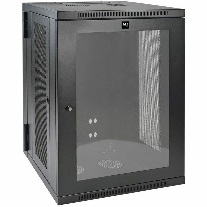 Tripp Lite series SRW18USG SmartRack 18U Low-Profile Switch-Depth WallMount Rack Enclosure Cabinet