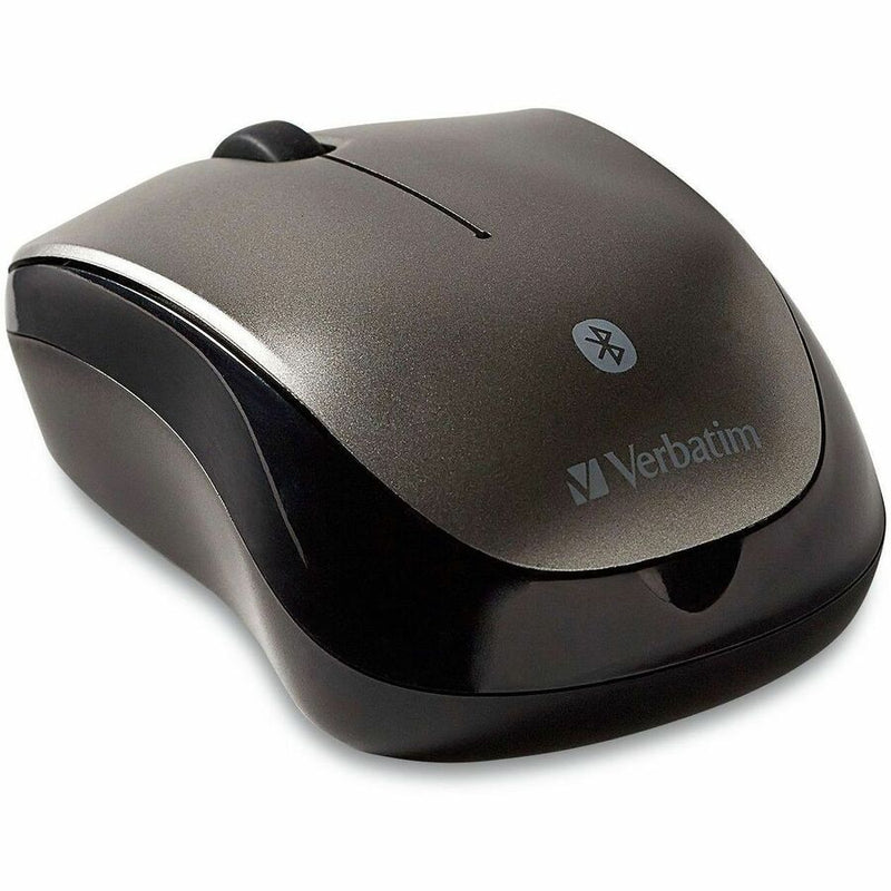 Verbatim Bluetooth Wireless Tablet Multi-Trac Blue LED Mouse - Graphite