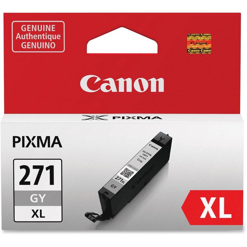 Canon CLI-271XL High Yield Grey Ink Cartridge for use in PIXMA MG5720 MG5721 MG5