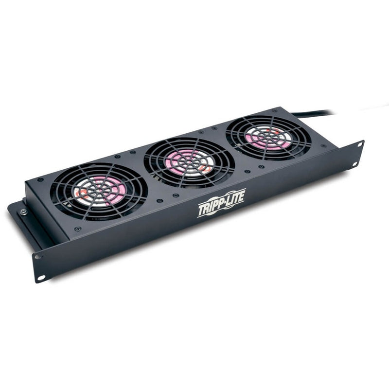 Tripp Lite series SmartRack 1U Fan Tray, 3 120V High-Performance Fans, 210 CFM, 5-15P Plug