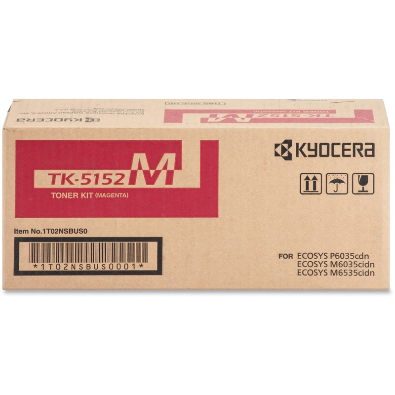 KYOCERA TK-5152M MAGENTA TONER CARTRIDGE FOR USE IN ECOSYS M6035CIDN M6535CIDN P