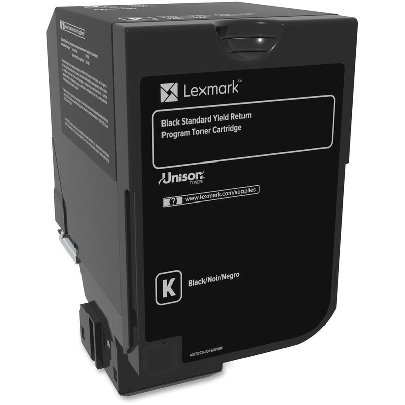 Lexmark 74C1SK0 Black Return Program Toner Cartridge For use in CS720,CS/CX725 E