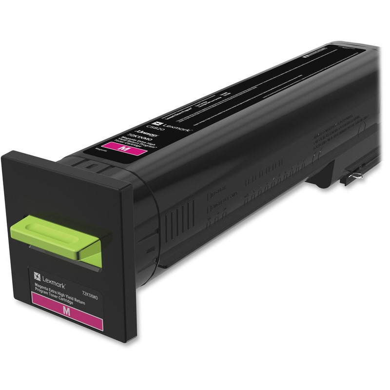 Lexmark 72K1XM0 Magenta Return Program Toner Cartridge For use in CS/CX820,CX825
