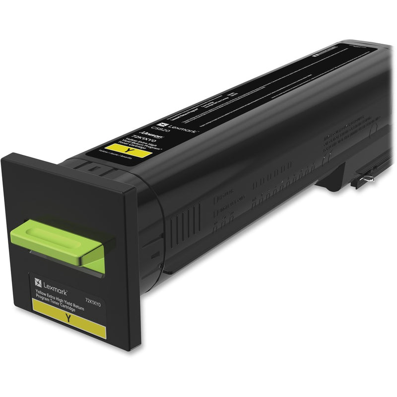 Lexmark 72K1XY0 Yellow Return Program Toner Cartridge For use in CS/CX820,CX825,