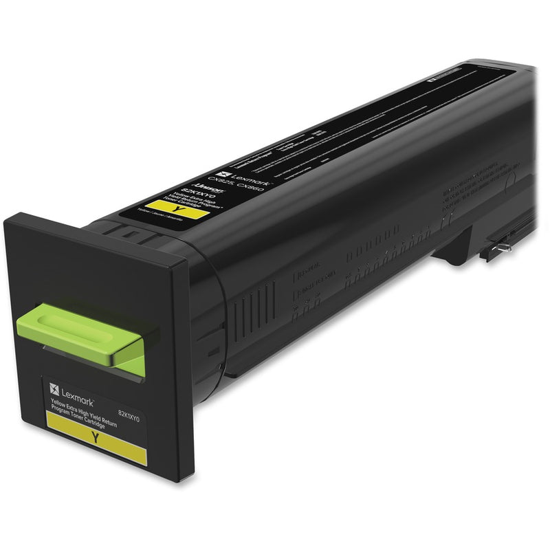 Lexmark 82K1XY0 Yellow Return Program Toner Cartridge For use in CX825,860 Estim